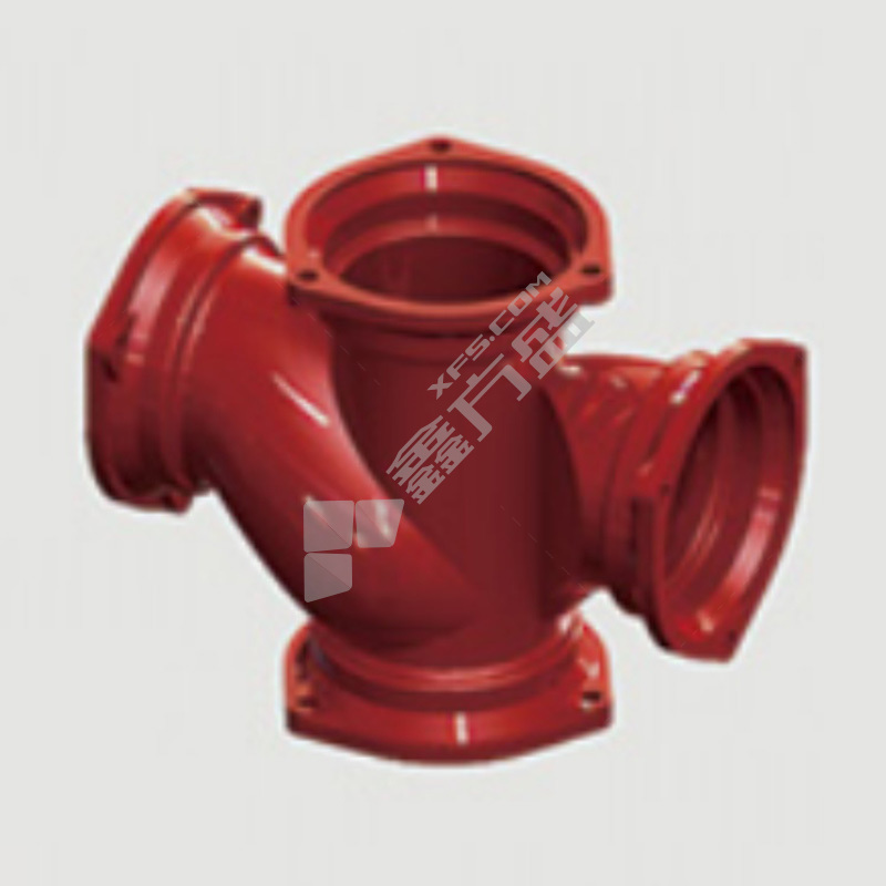 泫氏SUNS 树脂环氧B型管件旋流立体四通