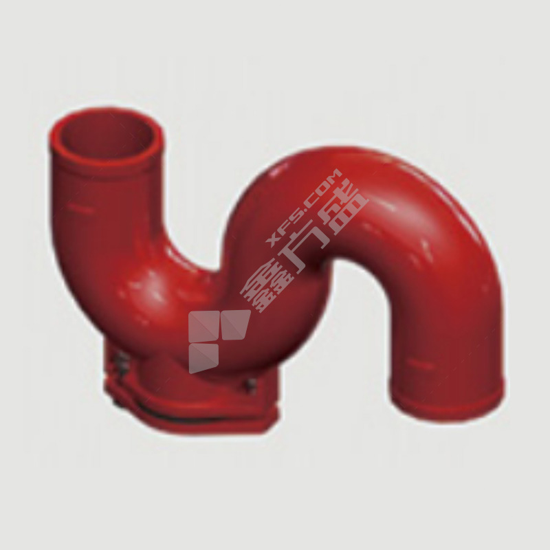 泫氏SUNS 树脂环氧W型S型门型返水弯 DN50