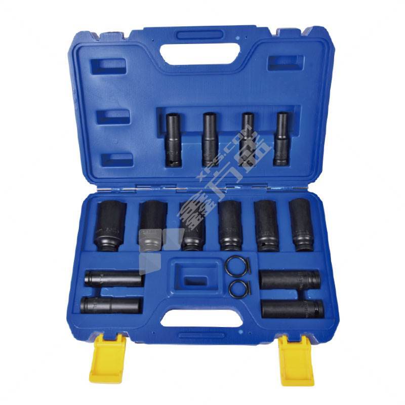 威达WD 12.5mm系列气动长套筒组套 14pcs W07043