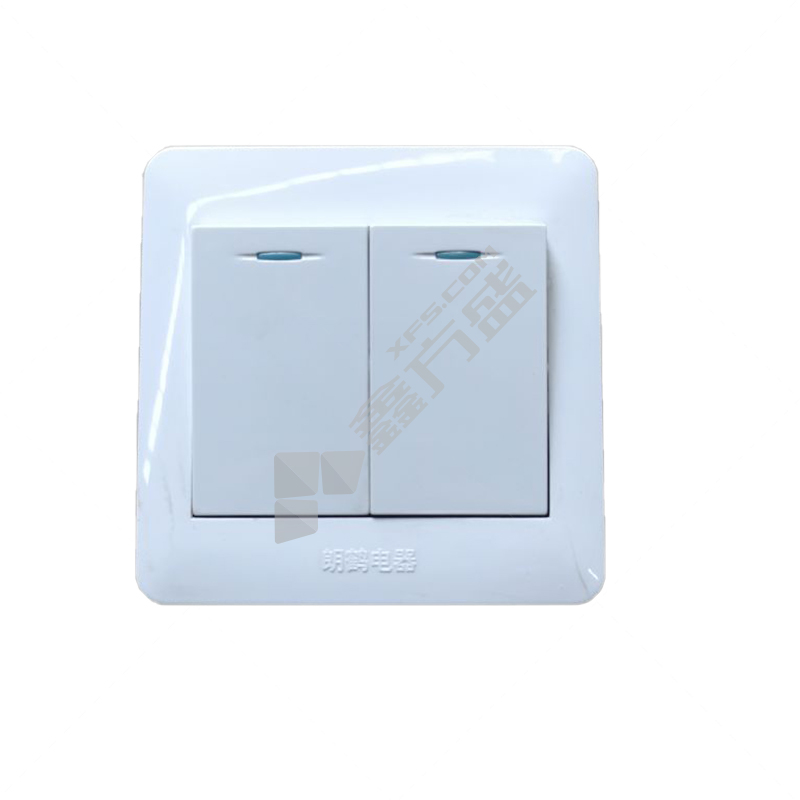 朗鹤 二位单控开关K1 非标验收专用