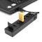 酷比客 LCHC14BK USB分线器 3.0 6口 带读卡器 黑 