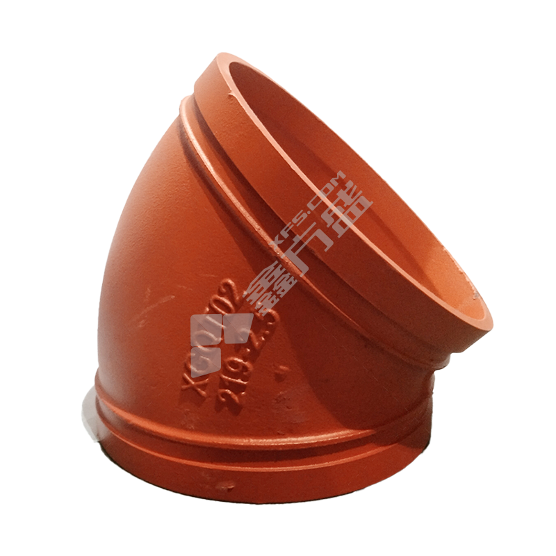 Polybeam grooved elbow 45 °