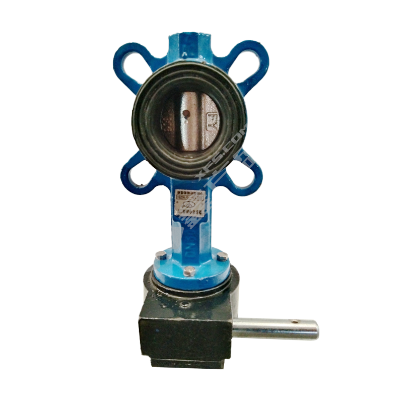 中远 铸铁蜗轮对夹蝶阀