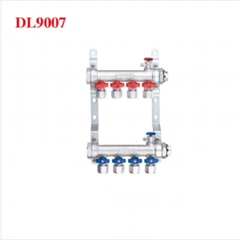 达柏林 球阀式铜分水器DL9007(活接头) 32*（20-2.0）3路