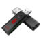 川宇 C396 二合一高速读卡器 USB3.0 黑 