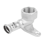 好管中联智通 304不锈钢座盘水栓弯头 DN20*3/4寸