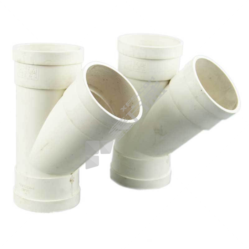 铭通 PVC斜三通 JS DE