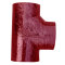 泫氏 SUNS 树脂环氧W型焊接加长单立管T三通(立管用) DN100*100 红色