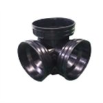 力和塑料检查井流槽式弯头井座 450*200