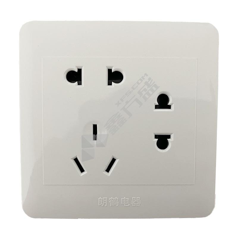 朗鹤 七孔插座10A K1 非标验收专用