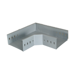 京固 防火槽式桥架水平弯头 150mm*100mm 槽厚1.0mm*盖厚0.8mm