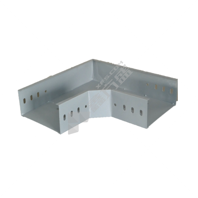 京固 防火槽式桥架水平弯头 200mm*100mm 槽厚1.0mm*盖厚0.8mm