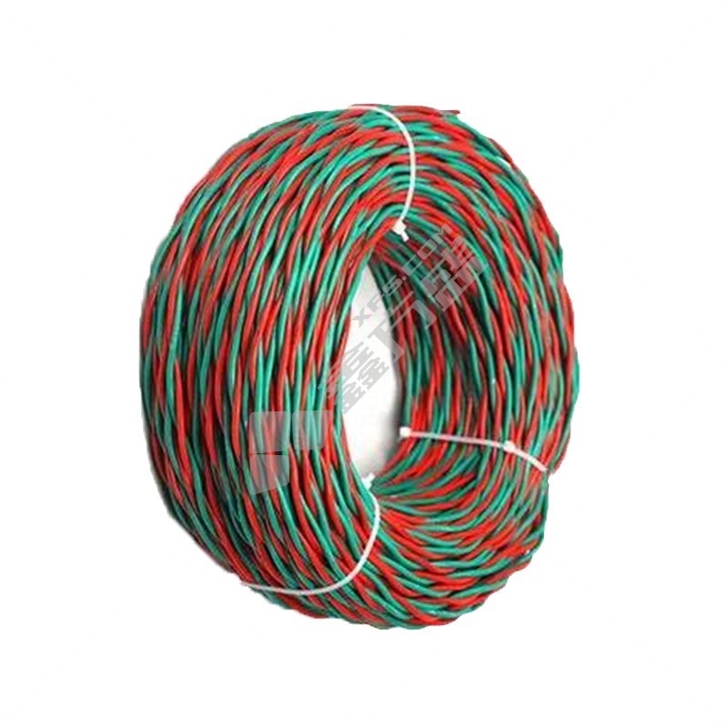 上上 100米 阻燃C类双绞线 ZC-RVS 300/300V 2*1.5平方 红绿色