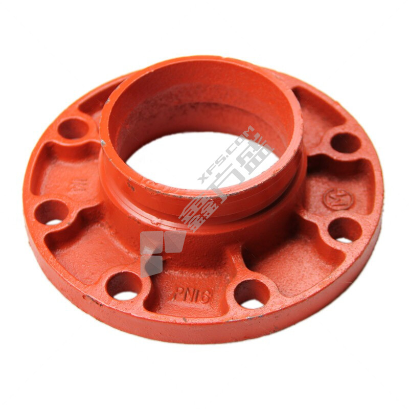建支沟槽法兰短管 1.6MPA