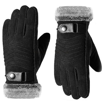 派智达 冬季棉手套 PZD-MST01 黑色 