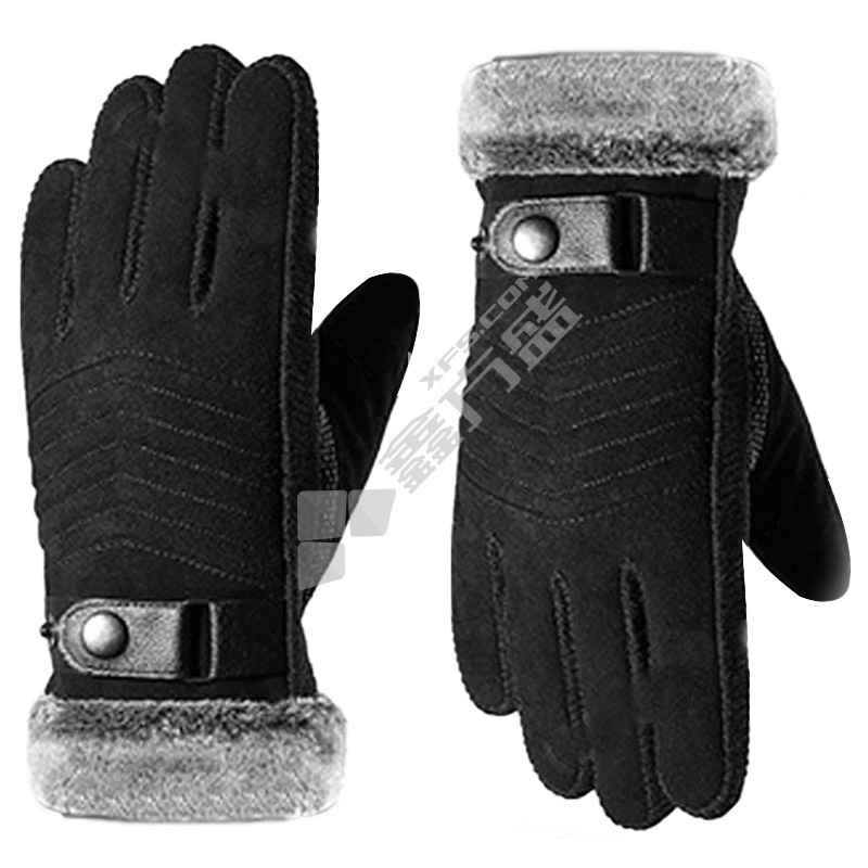 派智达 冬季棉手套 PZD-MST01 黑色 