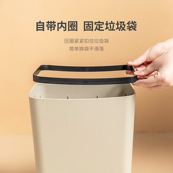 禧天龙 T-3073卫生桶 12L 卡其色