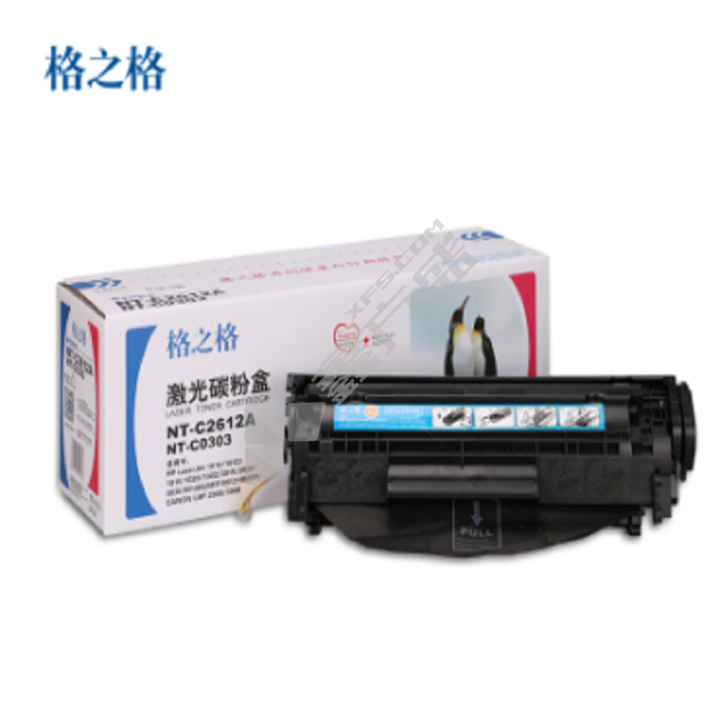 格之格 NT-C2612A 硒鼓 黑色  NT-C2612A 2000页