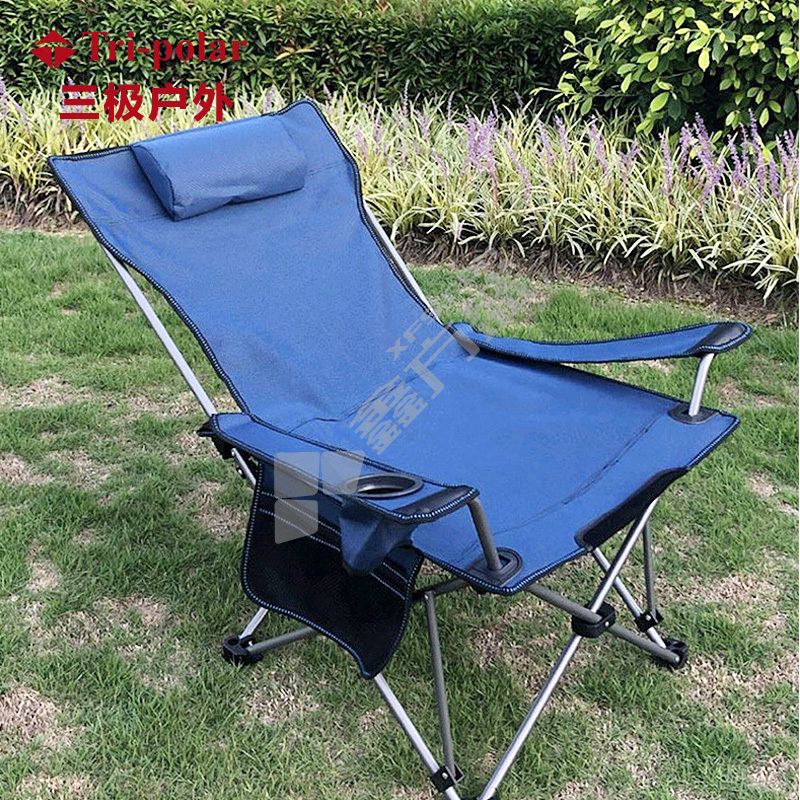 三极户外 TP8845 户外折叠躺椅 50*50*80cm 绿色网纱