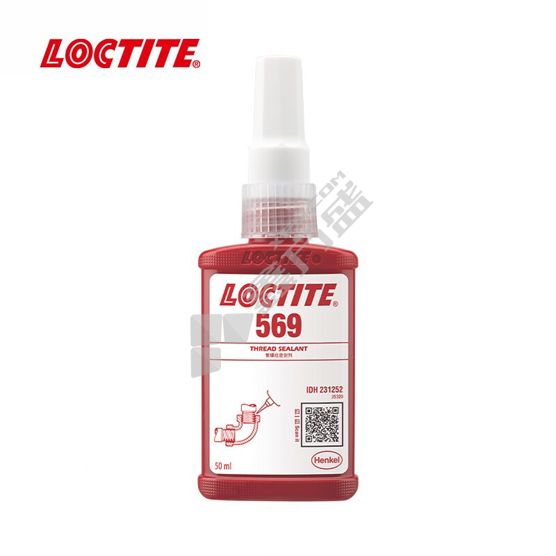 乐泰 569管螺纹厌氧密封胶 50ml 棕色