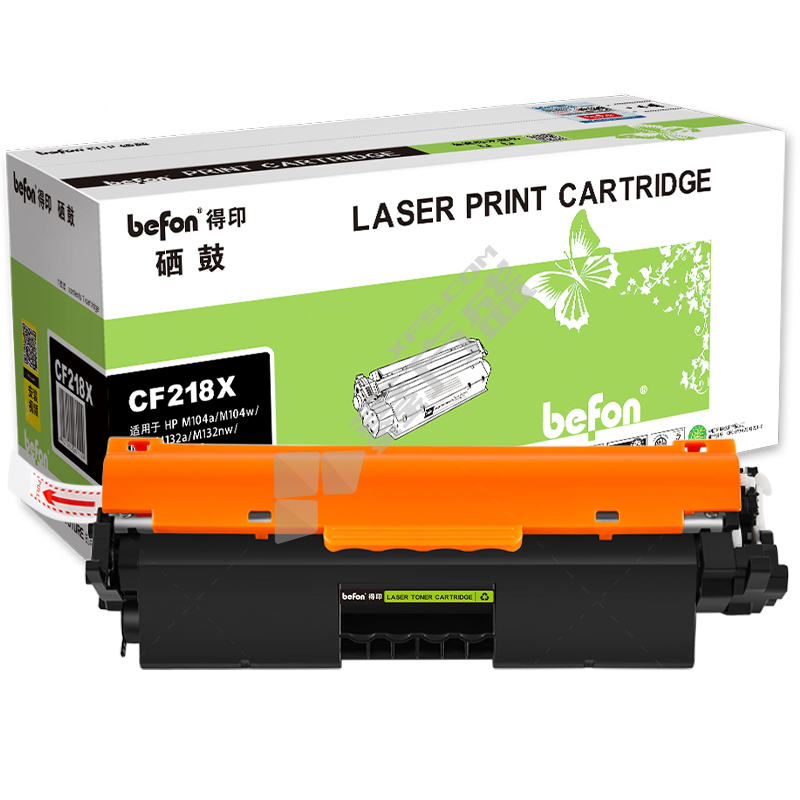 得印 CF218X 粉盒 大容量 含芯片 黑色  CF218X 3500页