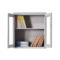 悦山 通玻矮文件柜 850*390*920mm 灰白色