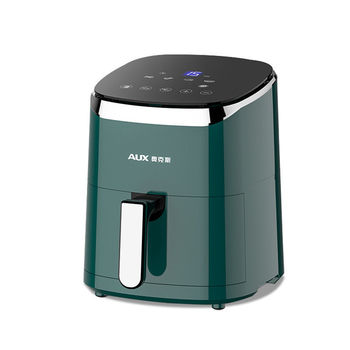 奥克斯 AUX-3002M 空气炸锅 3.0L 1200W 绿色 机械旋钮
