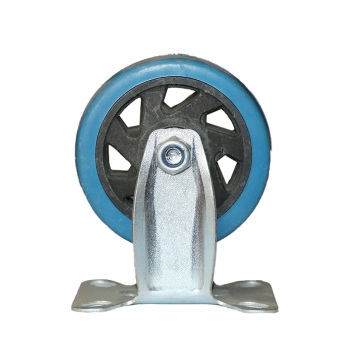 小号塑料平板车配件脚轮 定向轮 后轮  4寸定向轮 后轮 小号塑料平板车专用