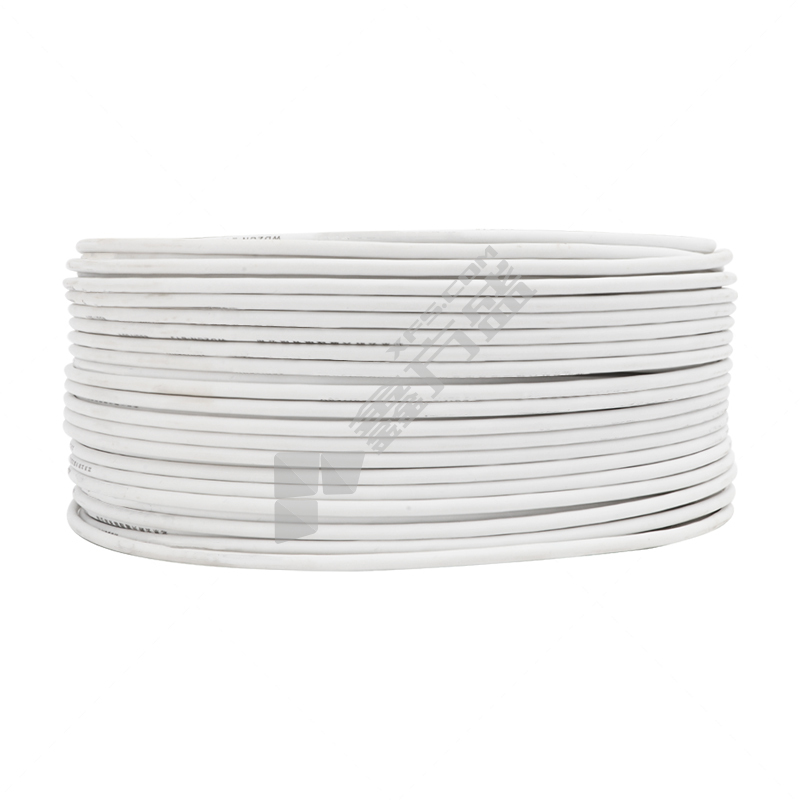 双菱 100米 低烟无卤阻燃B类塑铜电线 WDZB-BYJ 450/750V 1*4平方 白色