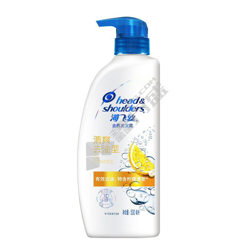 海飞丝 去屑洗发露清爽去油型 400ml 清爽去油型