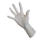 雪莲无菌有粉一次性橡胶医用手套 7号 乳白色