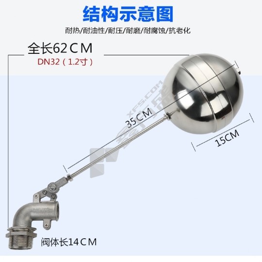 皇家ppr管于浮球阀连接管件 25