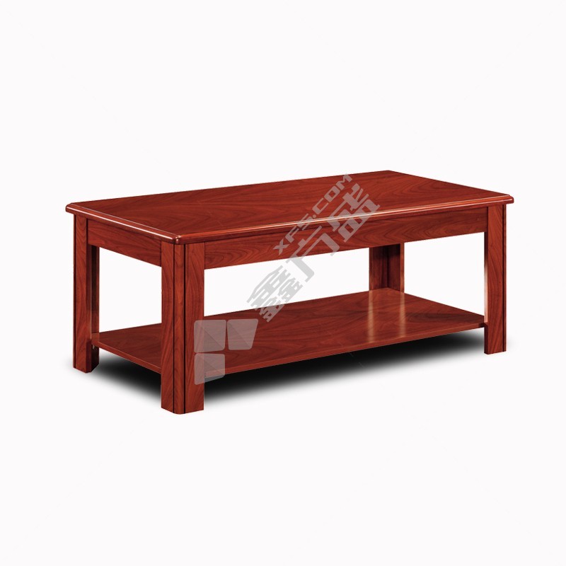 悦山 时尚矮桌办公小茶台 方几  600*600*480mm 胡桃木色