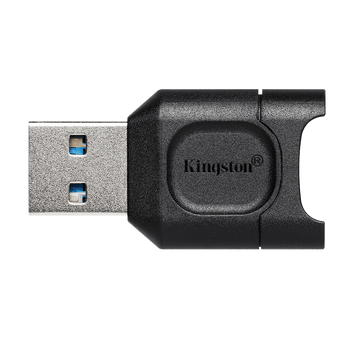 金士顿 TF USB3.2高速读卡器 UHS-Ⅱ 黑色