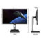 AOC 24P1U 旋转升降窄边框电脑显示器 24英寸 1080P 24P1U