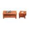 悦山 组合家具中式木质沙发 1+1+3+长几+方几