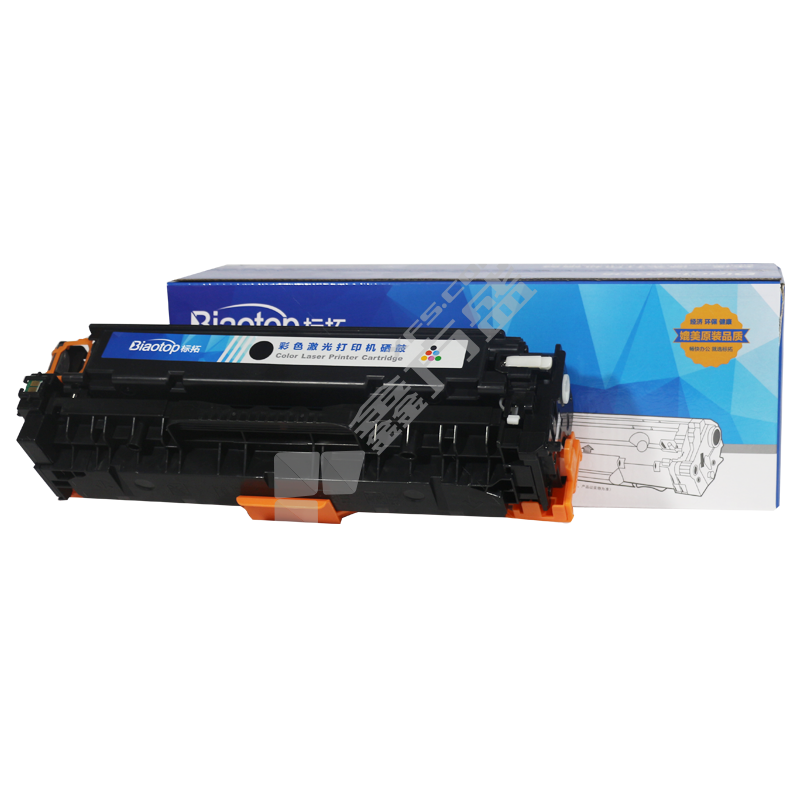 标拓 CC530A/CE410A/CF380A 硒鼓畅蓝系列 黑色  BT-CC530A/CE410A/CF380A 3500页