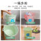 茶花 0207 塑料桶 31*25.5cm 浅绿色