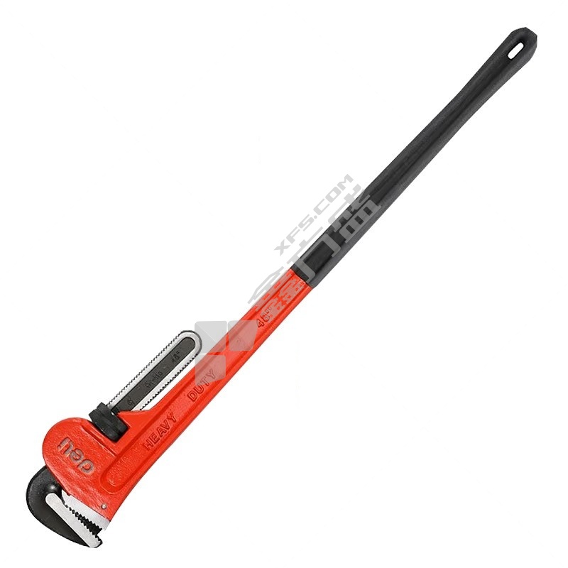 得力 工业级管子钳铬钼钢 1100mm DL2548Z 48"