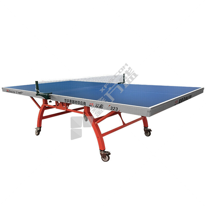 双鱼 323 乒乓球台 2740*1525*760mm 蓝色 (单位：台)