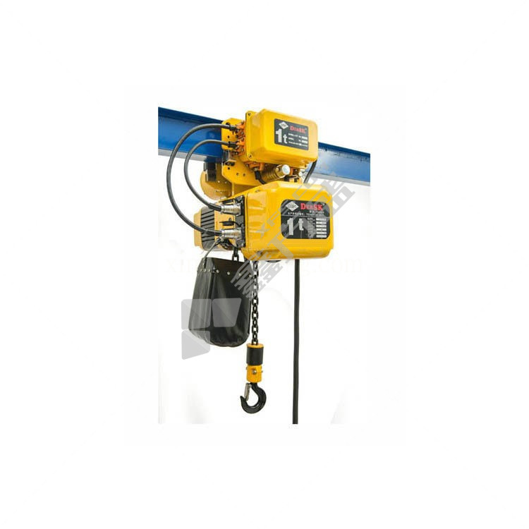 沪工 PDH环链挂钩式双链单速电动葫芦 PDH-A-5双链单速