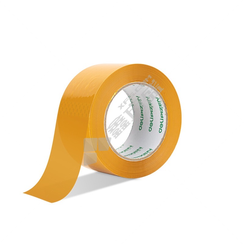 得力 品正封箱胶带 33978 60mm*100m 50μm 黄色