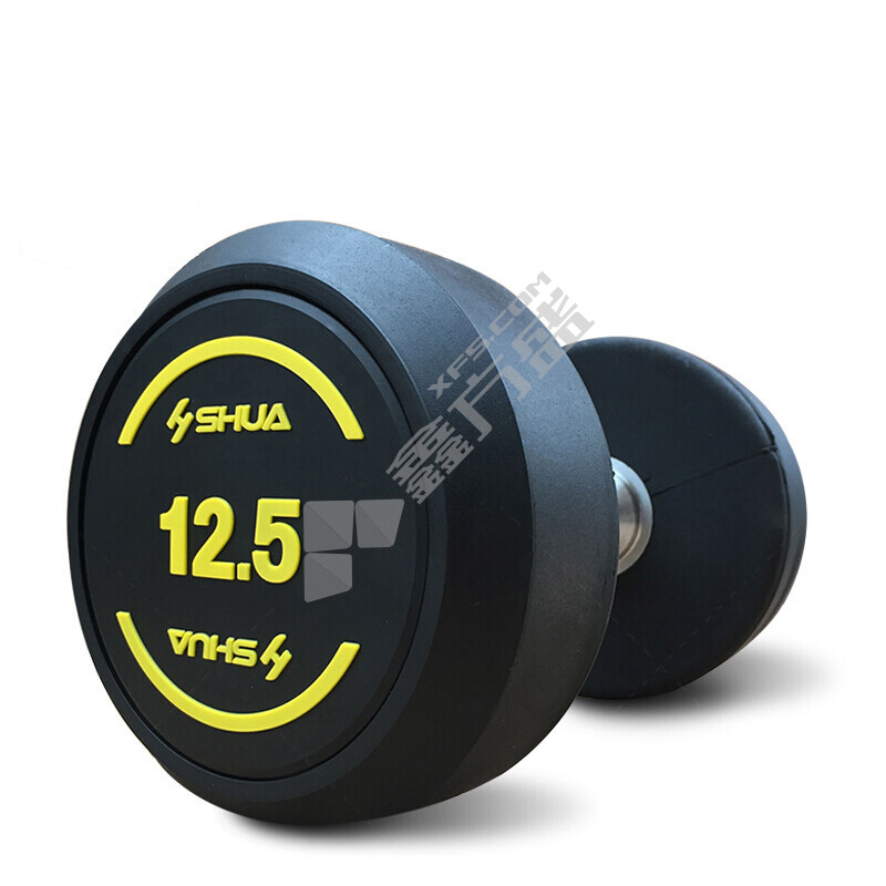 舒华 R390 27.5KG 橡胶哑铃 27.5KG