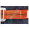 天意州 电工施工安全腰带 TYZ-AQD10 单大钩5米 反光条 工具袋 橘色