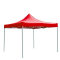 天意州 加厚加粗应急遮阳帐篷 TYZ-22061014 3m*3m 白自动喷漆 红色