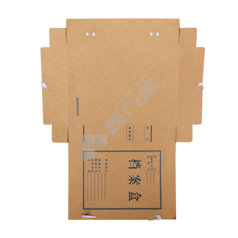 进口牛皮纸档案盒 A4 50mm 米黄