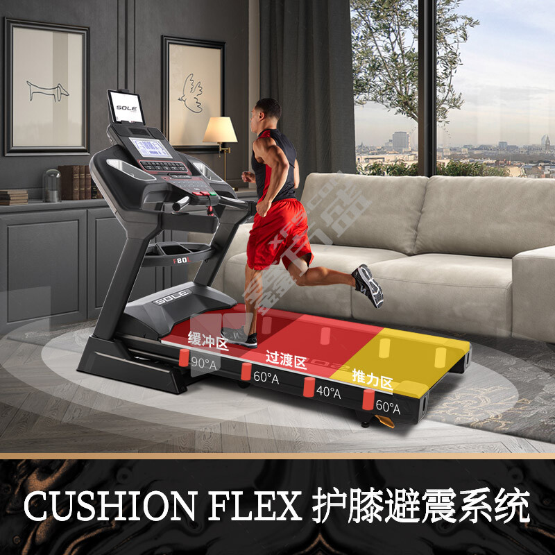 速尔 F80L 家用跑步机 1555*765*560mm 3.5HP