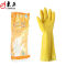 东亚 045 耐油耐酸碱浸塑PVC电镀劳保手套 045 XL 黄色 PVC(聚氯乙烯)