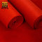 爱柯部落 一次性红地毯庆典展会迎宾楼道过道地垫 混纺纤维 幅宽2m×50m×1.5mm 红色