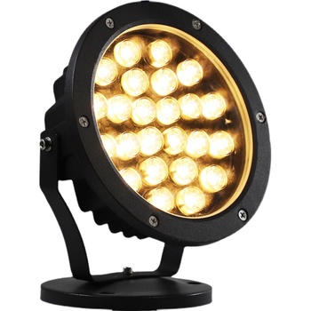 户外射灯led，5W七彩变光 50